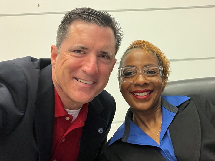 Rip Colvin, FGFOA President and Central Florida Local Chapter President Jennifer Walker