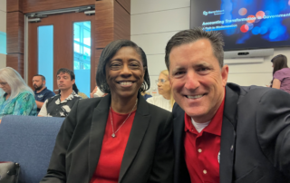 Rip Colvin, FGFOA Immediate Past President and Linda Howard (past FGFOA President)